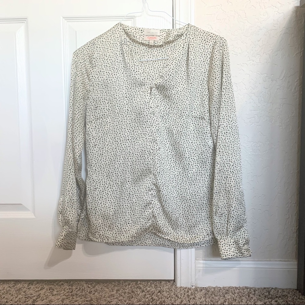 The Limited Scandal Collection Long Sleeve Blouse